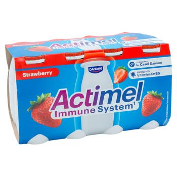 Iaurt de baut  Actimel Danone Capsuni 100g*8buc - cumpărați, prețuri pentru BONUS - foto 2