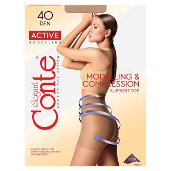 Colanti dama Conte Active Bronze 40den 2mar - cumpărați, prețuri pentru BONUS - foto 1