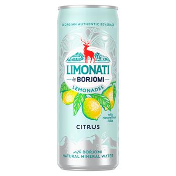 Bautura carbogazoasa Borjomi Limonati Citrus 0.33l - cumpărați, prețuri pentru BONUS - foto 1