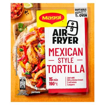 Condiment Maggi Air Fryer pui tortilla 27g - купить, цены на BONUS - фото 1
