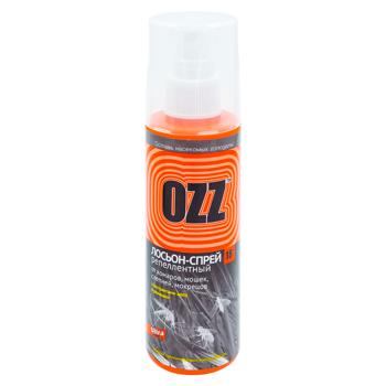 Lotiune-sprei contra insectelor OZZ 100ml extract de aloe/musetel Ultra orang - cumpărați, prețuri pentru BONUS - foto 1