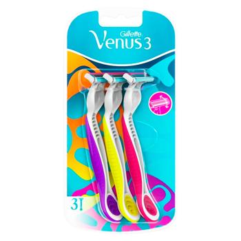 Aparat ras dispozabil Gillette Venus 3 3buc - cumpărați, prețuri pentru BONUS - foto 1