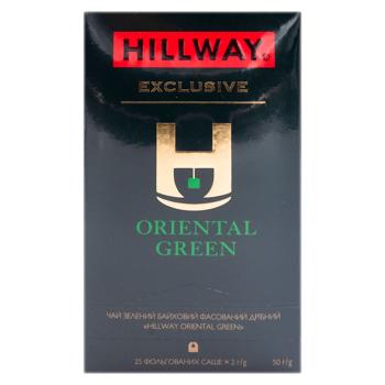 Ceai verde Hillway Oriental in plicuri 2g*25buc - cumpărați, prețuri pentru BONUS - foto 3