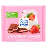 Шоколад молочный Ritter Sport Йогурт клубника 100г