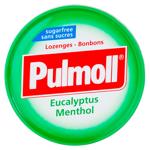 Конфеты Pulmoll Эвкалипт/Ментол без сахара 45г