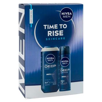 Set Nivea Time To Rise Men gel dus/deo - купить, цены на BONUS - фото 3