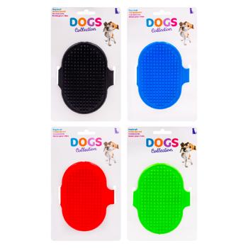 Perie pentru pieptanare Dogs silicon 23*18cm - cumpărați, prețuri pentru BONUS - foto 1