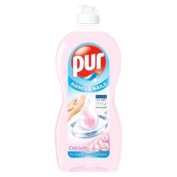 Detergent de vase Pur Hands&Nail Calciu 450ml - cumpărați, prețuri pentru BONUS - foto 1