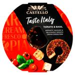Crema de branza soft&creamy rosii/busuioc 125g Castello