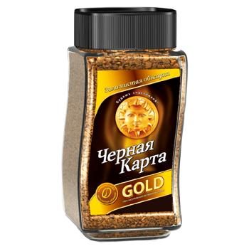 Cafea solubila Ciornaia Karta Gold 47.5g - cumpărați, prețuri pentru BONUS - foto 1