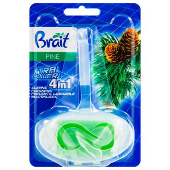 Блок для унитаза Brait Pine 4в1 40г - купить, цены на BONUS - фото 1