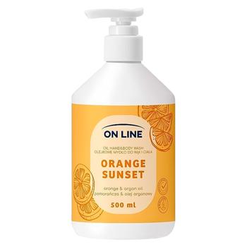 Sapun lichid On Line Orange Sunset 500ml - cumpărați, prețuri pentru BONUS - foto 1