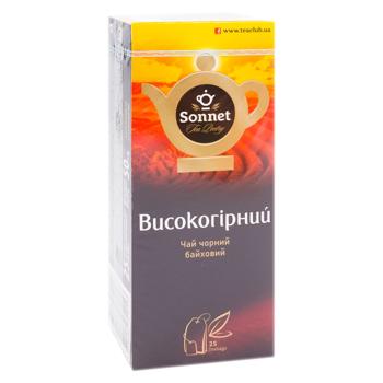 Чай черный Sonnet Высокогорный в пакетиках 2г*25шт - купить, цены на BONUS - фото 2