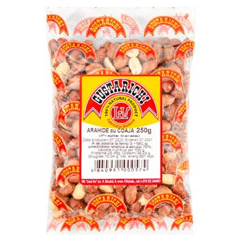 Arahide Gustarichi in coaja prajite sarate 250g - cumpărați, prețuri pentru BONUS - foto 1