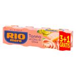 Ton Rio Mare in ulei de masline 3+1 80g
