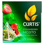 Ceai verde Curtis Strawberry Mojito in piramide 1.7g*20buc