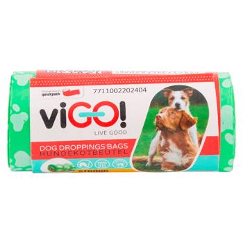 Saci pentru excremente de caini Vigo 15 buc - cumpărați, prețuri pentru BONUS - foto 1