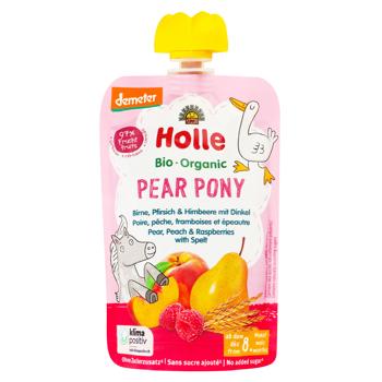Piure Holle Bio Organic Pony 100g - cumpărați, prețuri pentru BONUS - foto 1