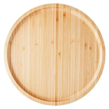 Platou Casa Masa Bambus rotund 25cm - cumpărați, prețuri pentru BONUS - foto 1