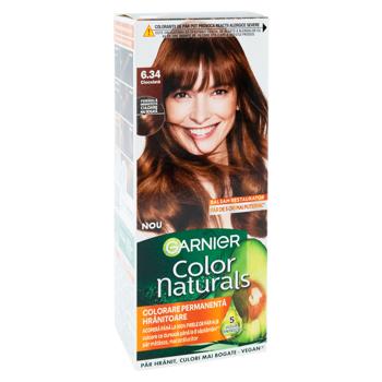 Крем-краска для волос Garnier Color Naturals 6.34 Шоколад - купить, цены на BONUS - фото 3