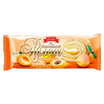 Rulada Russkii Biskvit caise 150g - cumpărați, prețuri pentru BONUS - foto 1