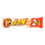 Baton de ciocolata alba  Nestle® Lion® Duo 60g