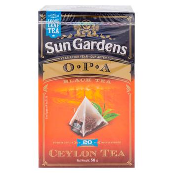 Ceai negru Sun Gardens OPA in plicuri 2.5g*20buc - cumpărați, prețuri pentru BONUS - foto 2
