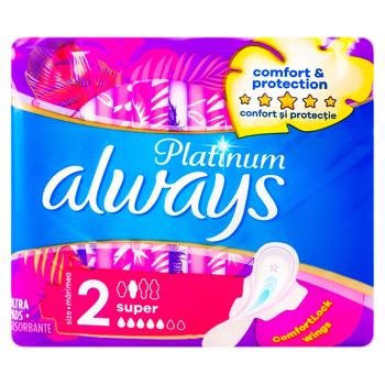 Absorbante Always Platinum Super 7buc - cumpărați, prețuri pentru BONUS - foto 1