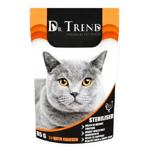 Hrană umedă Dr.Trend cu pui pentru sterilizate pisici 85g