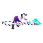 Jucarie pentru caini Dogs Fringhie cu minge 52*12cm