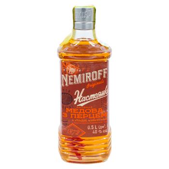 Lichior Nemiroff Miere&Piper 0,5l - cumpărați, prețuri pentru BONUS - foto 1
