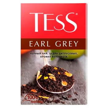 Ceai negru Tess Earl Grey 100g - cumpărați, prețuri pentru BONUS - foto 1