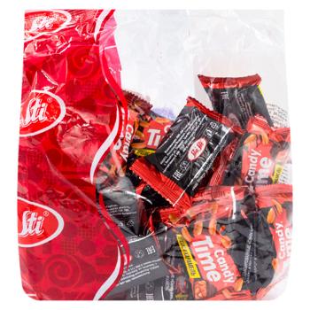Конфеты SlaSti Candy Time Арахис и карамель 500г - купить, цены на BONUS - фото 1