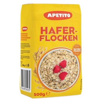 Хлопья овсяные Apetito 500г - купить, цены на BONUS - фото 1