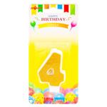 Luminare torta cifra 4 aur