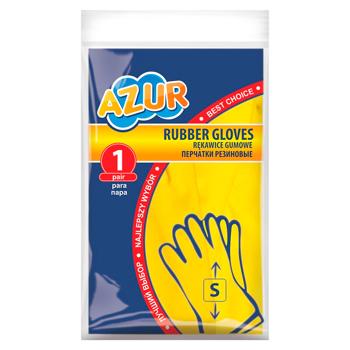 Manusi latex Azur S - cumpărați, prețuri pentru BONUS - foto 1