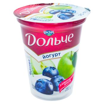 Iaurt Dolce Mar afine 3.2% 280g - cumpărați, prețuri pentru BONUS - foto 1