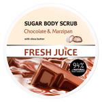 Exfoliere p-ru corp FJ 225ml ?hocolate Marzipan cu zahar