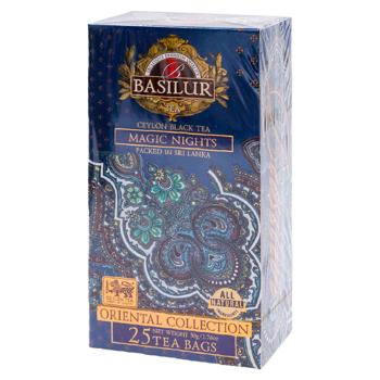 Ceai negru Basilur Magic Nights 2g*25buc - cumpărați, prețuri pentru BONUS - foto 1