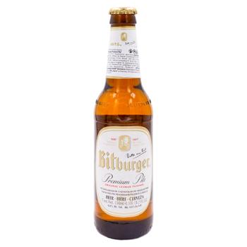 Bere Bitburger Premium Pils blonda 4.8% 0.33l - cumpărați, prețuri pentru BONUS - foto 1