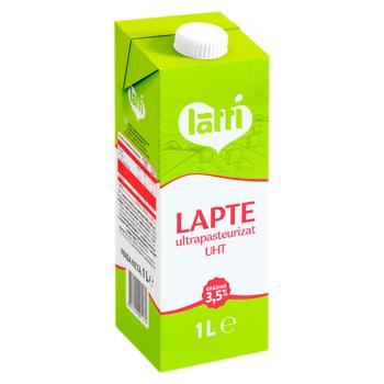 Молоко Latti ультрапастеризованное 2,5% 950мл - купить, цены на BONUS - фото 1