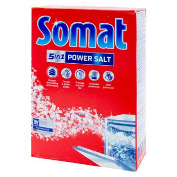 Sare dedurizanta Somat pentru masina de spalat vase 1,5kg - cumpărați, prețuri pentru BONUS - foto 1