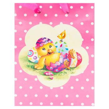 Пакет подарочный 11x6x16см - купить, цены на BONUS - фото 2