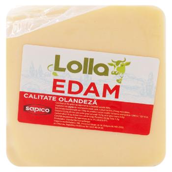 Branza Lolla Edam 40% amb. kg - cumpărați, prețuri pentru BONUS - foto 1