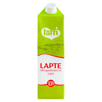 Молоко Latti ультрапастеризованное 3,2% 950мл - купить, цены на BONUS - фото 1
