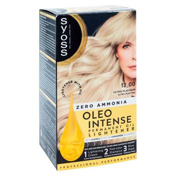 Vopsea pentru par Syoss Oleo Intense 13-00 Ult Platinum 115ml - cumpărați, prețuri pentru BONUS - foto 3