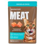 Hrana p/u pisici Miratorg Meat somon/sos 75g