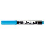 Textmarker Hi-Text Fluoclip 7000 albastru