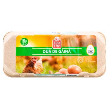 Oua de gaina Fine Life L 10buc - cumpărați, prețuri pentru METRO - foto 1