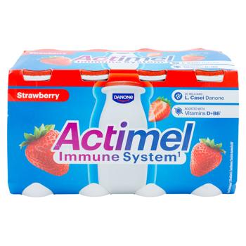 Iaurt de baut  Actimel Danone Capsuni 100g*8buc - cumpărați, prețuri pentru BONUS - foto 3